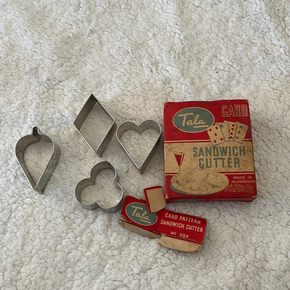 Vintage sandwich cutters